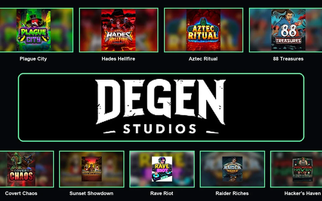 Degen Studios Slots, Best Games & UK Availability