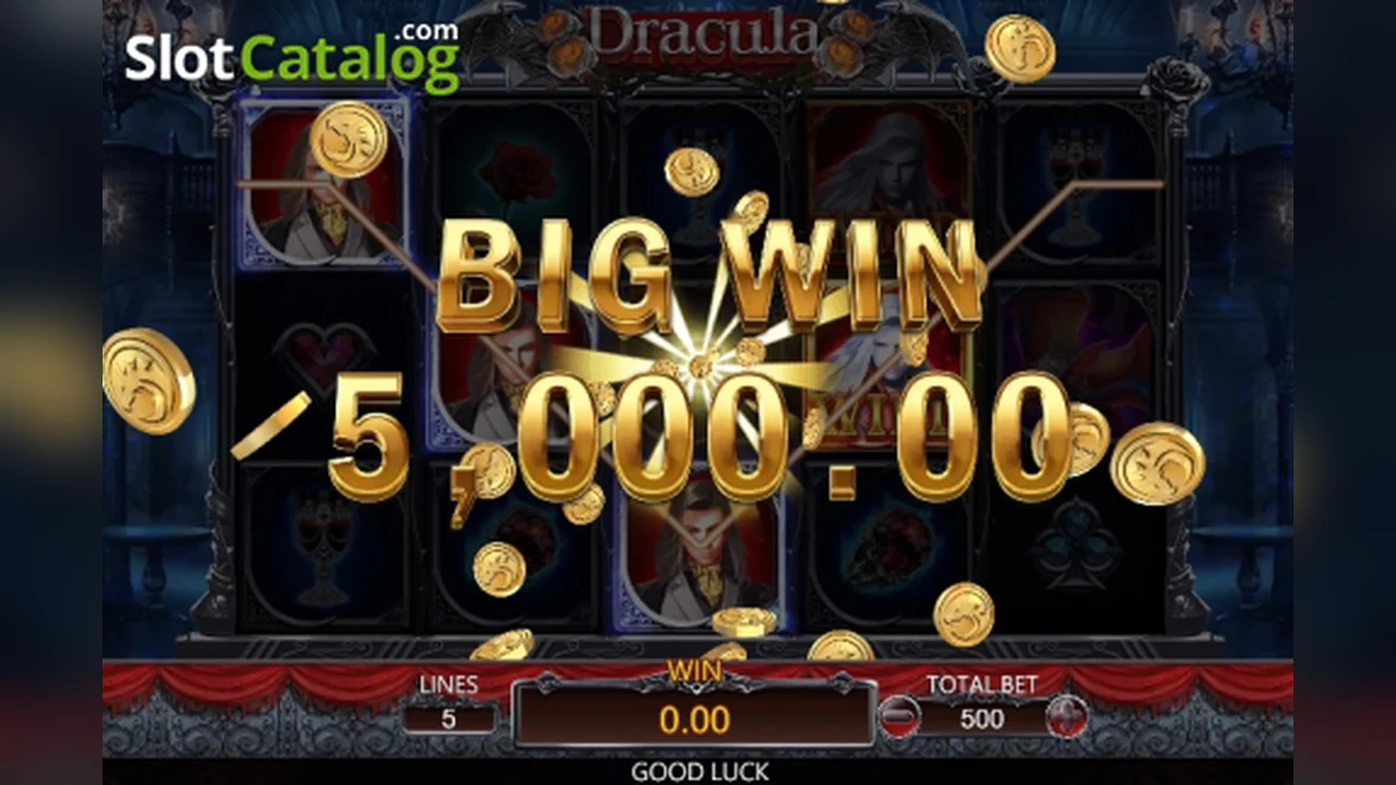 Dracula loaded gameplay interface with active controls