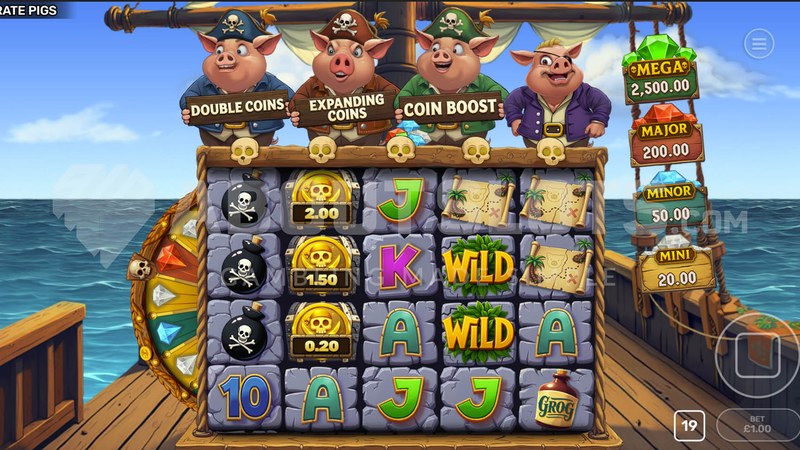 Pirate Pigs gameplay