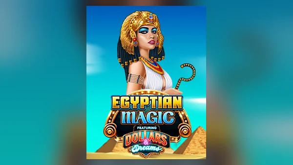 Egyptian Magic Dollars & Dreams complete branded game thumbnail
