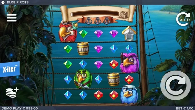 Pirots gameplay