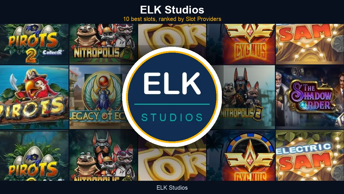 ELK Studios - best slots at a glance