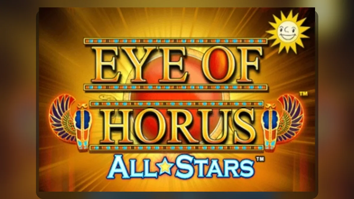 Eye of Horus All Stars complete branded game thumbnail by Merkur Gaming