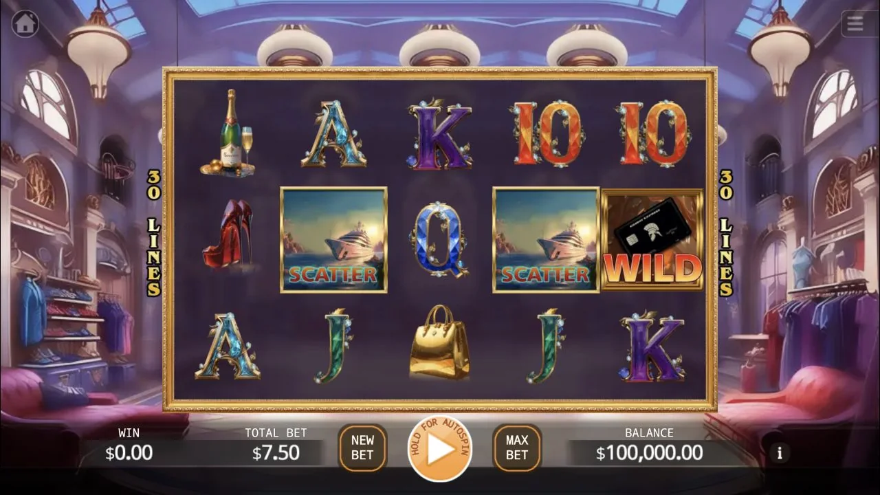 Fashion Life gameplay showing the full game interface