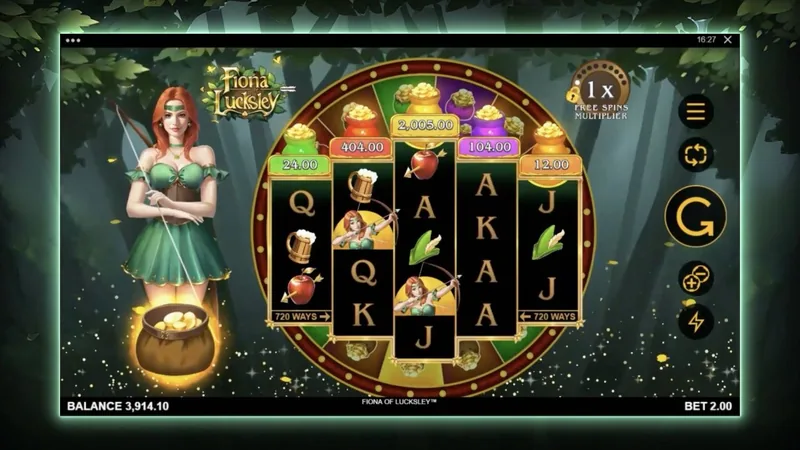 Fiona of Lucksley gameplay screenshot