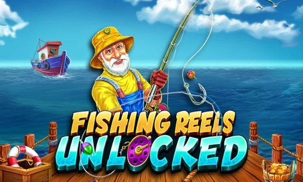Fishing Reels Unlocked slot logo
