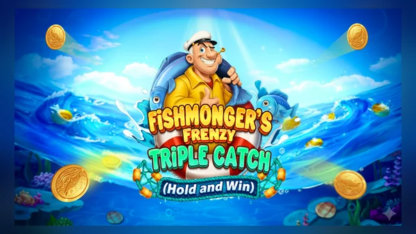 Fishmonger's Frenzy Triple Catch complete branded game thumbnail