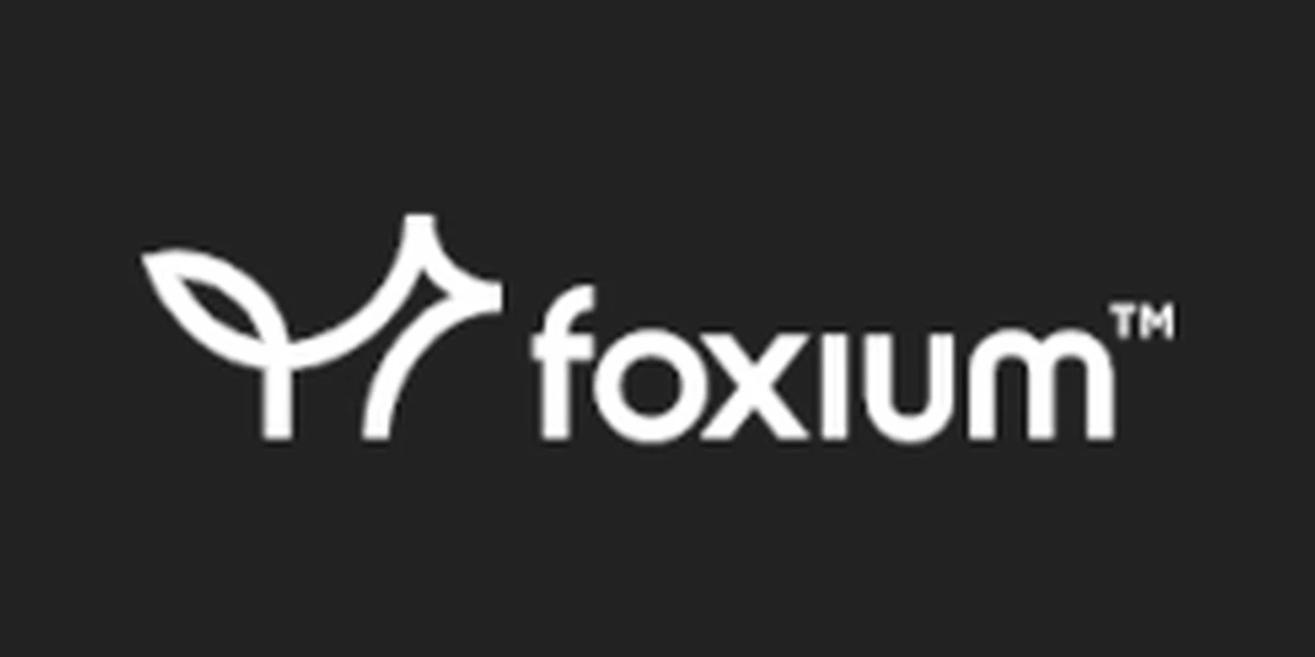 Complete Foxium casino game studio logo