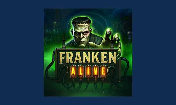 Franken Alive slot logo