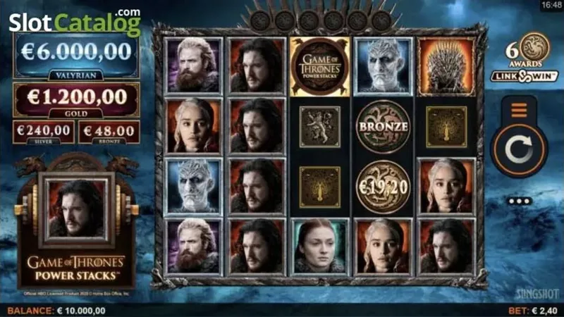 Game of Thrones Power Stacks gameplay screenshot