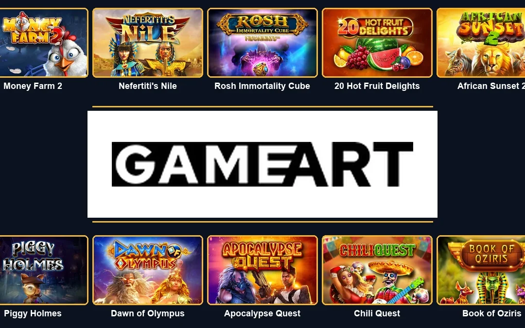 GameArt Slots: Games, RTPs & UK Availability