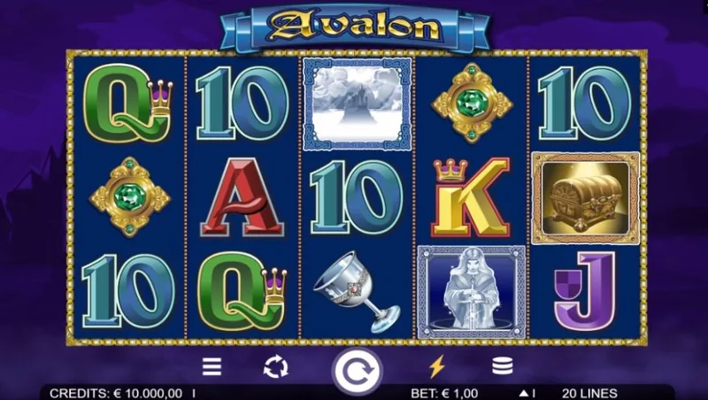Avalon slot gameplay