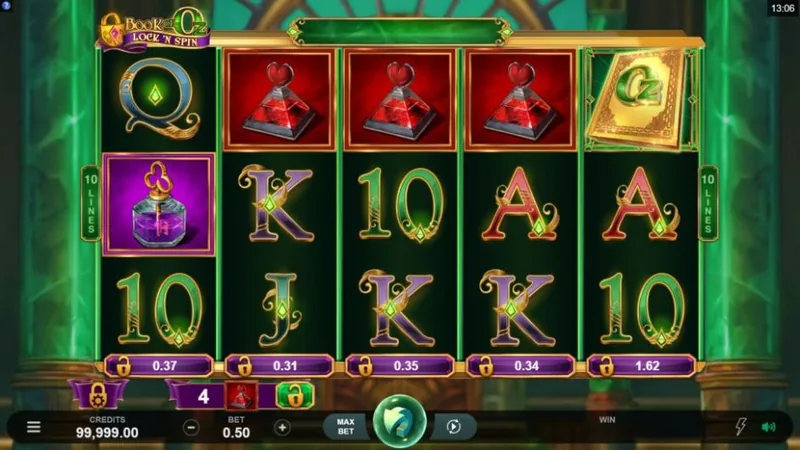 Book of Oz gameplay