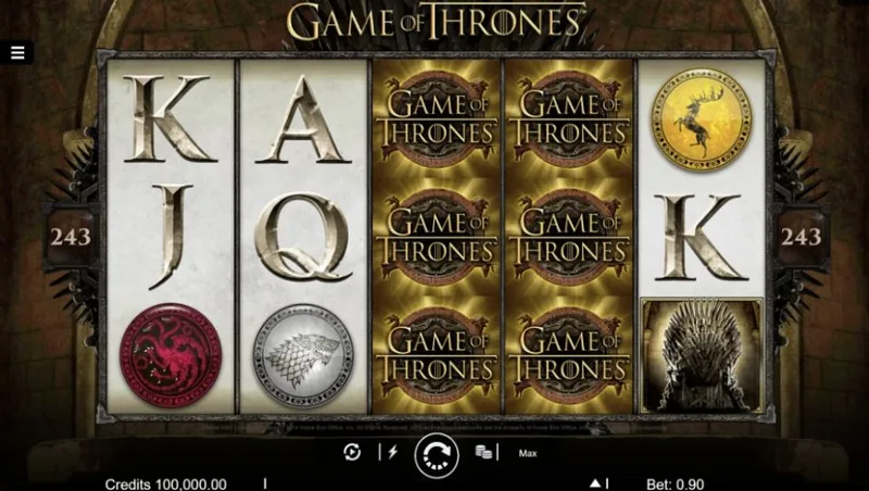 Game of Thrones 243 ways gameplay