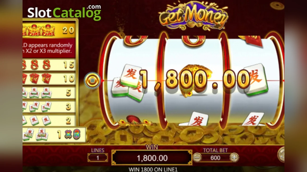 Get Money loaded gameplay interface with active controls