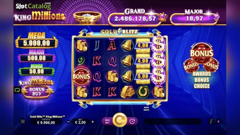 Gold Blitz King Millions gameplay screenshot