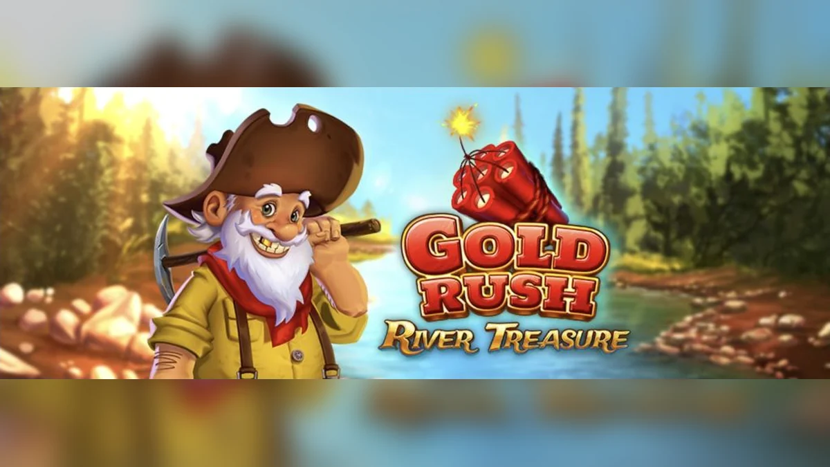Gold Rush River Treasure complete branded game thumbnail by SpinOro