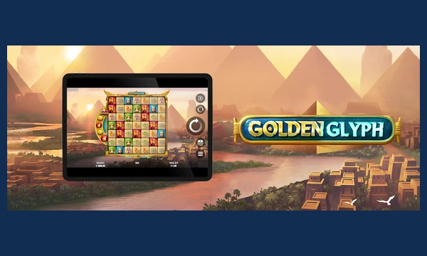 Golden Glyph slot logo
