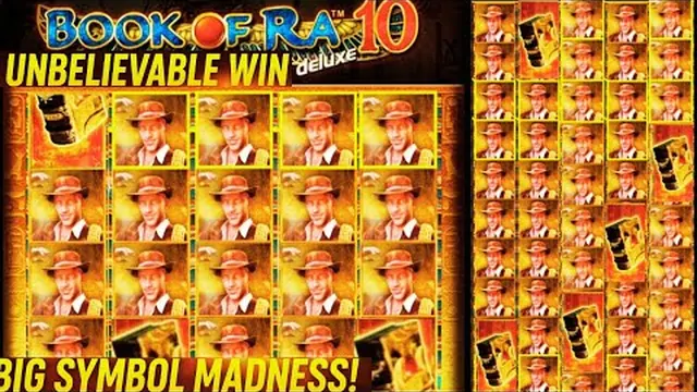 Book of Ra Deluxe 10 big win video