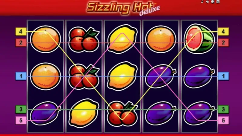 Sizzling Hot Deluxe gameplay