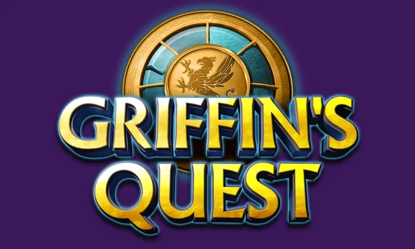 Griffin's Quest slot logo by Kalamba Games