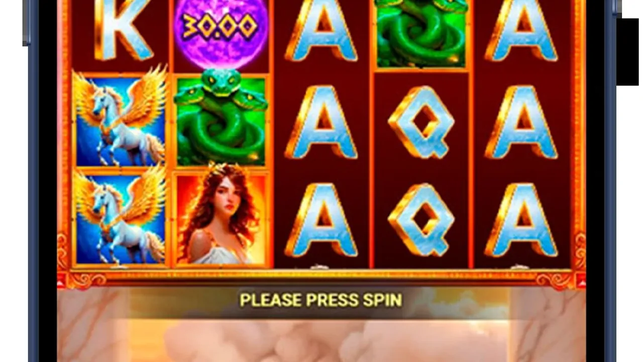 Hades Power loaded gameplay interface with playing area and controls visible