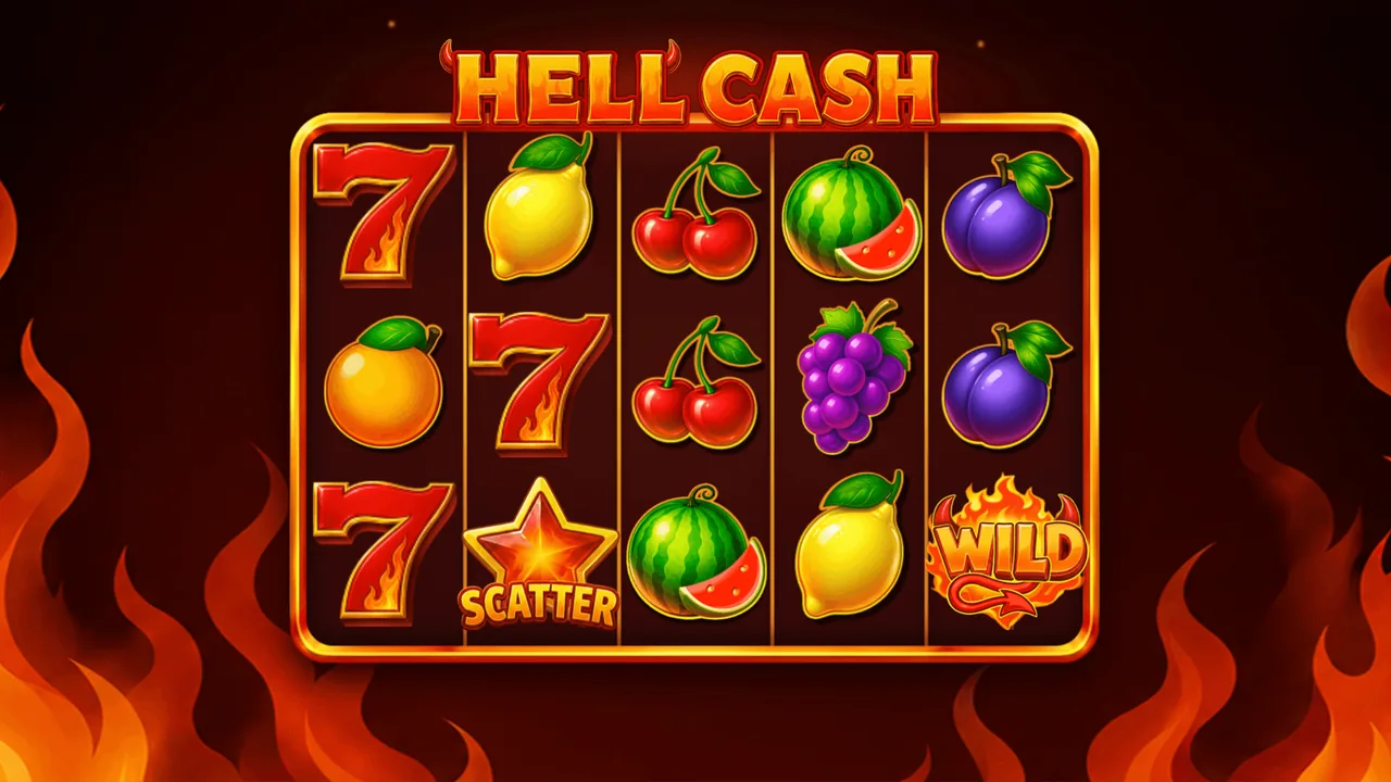 Hell Cash official loaded gameplay interface with active controls visible