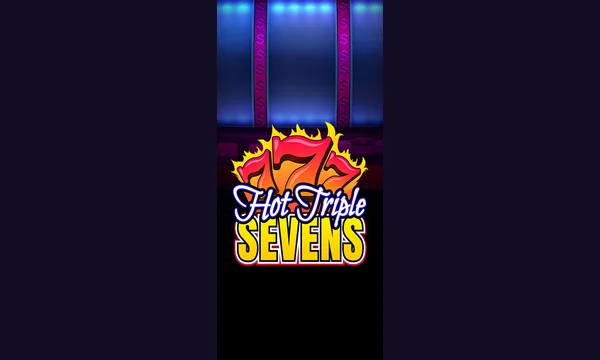 Hot Triple Sevens branded game thumbnail by Evoplay