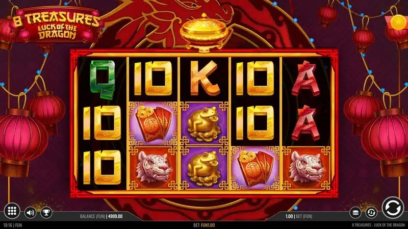 8 Treasures: Luck of the Dragon gameplay