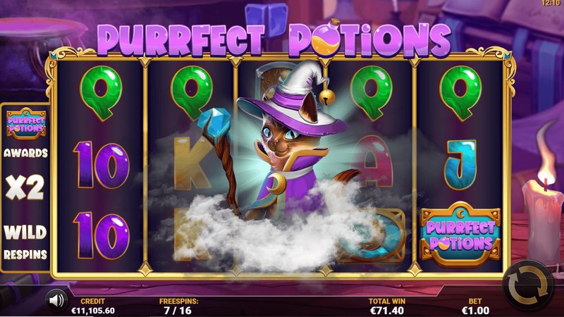 Purrfect Potions gameplay