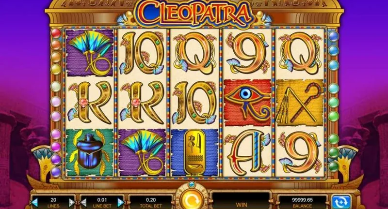 Cleopatra slot gameplay