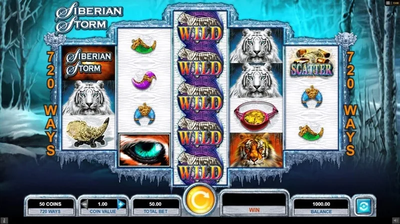 Siberian Storm gameplay