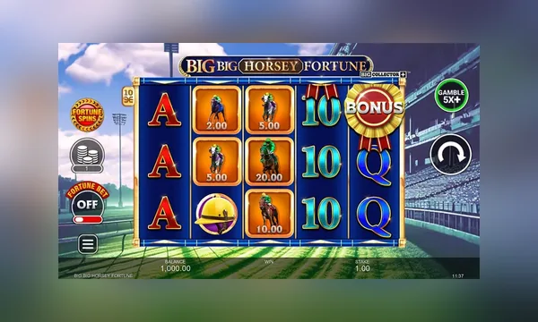 Big Big Horsey Fortune slot art