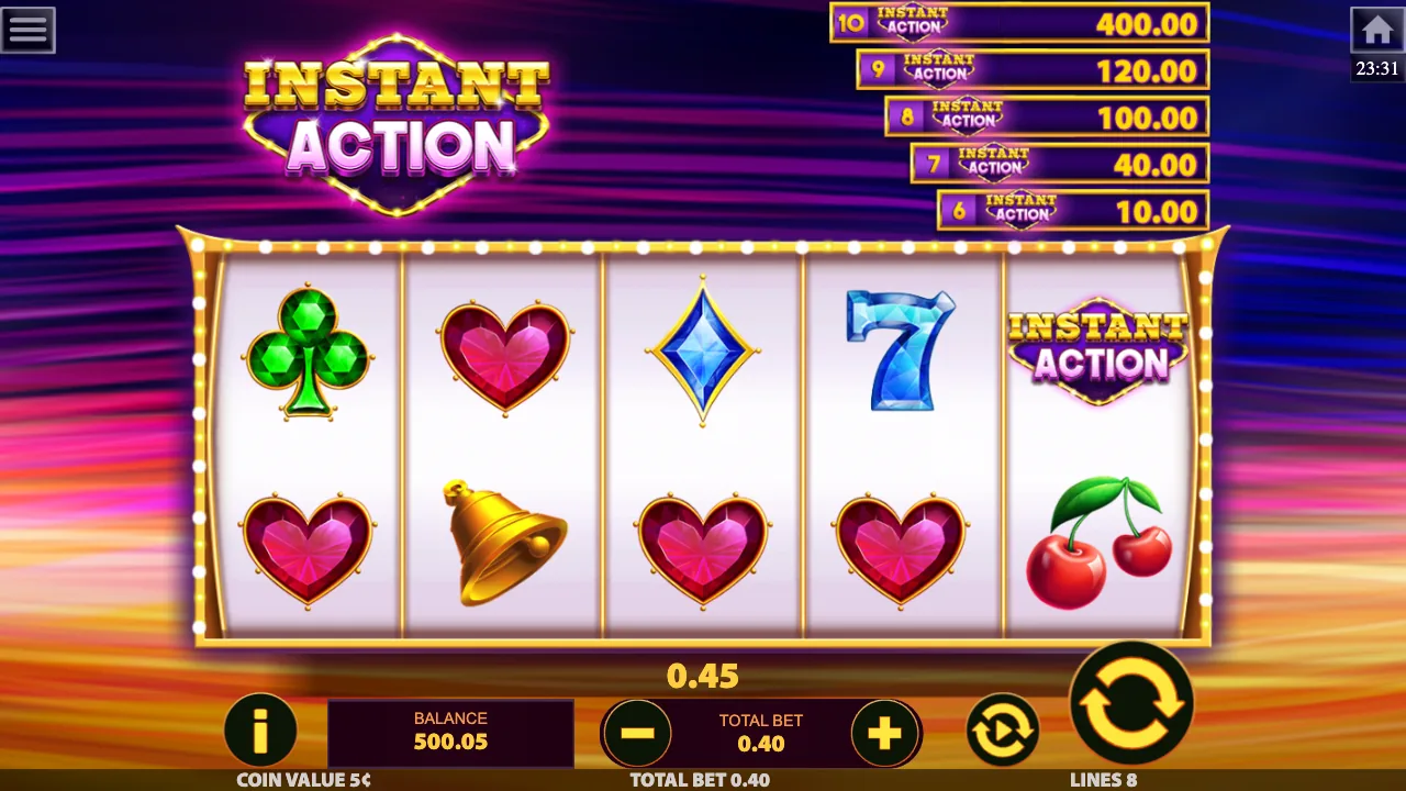 Instant Action official loaded gameplay interface with active controls visible