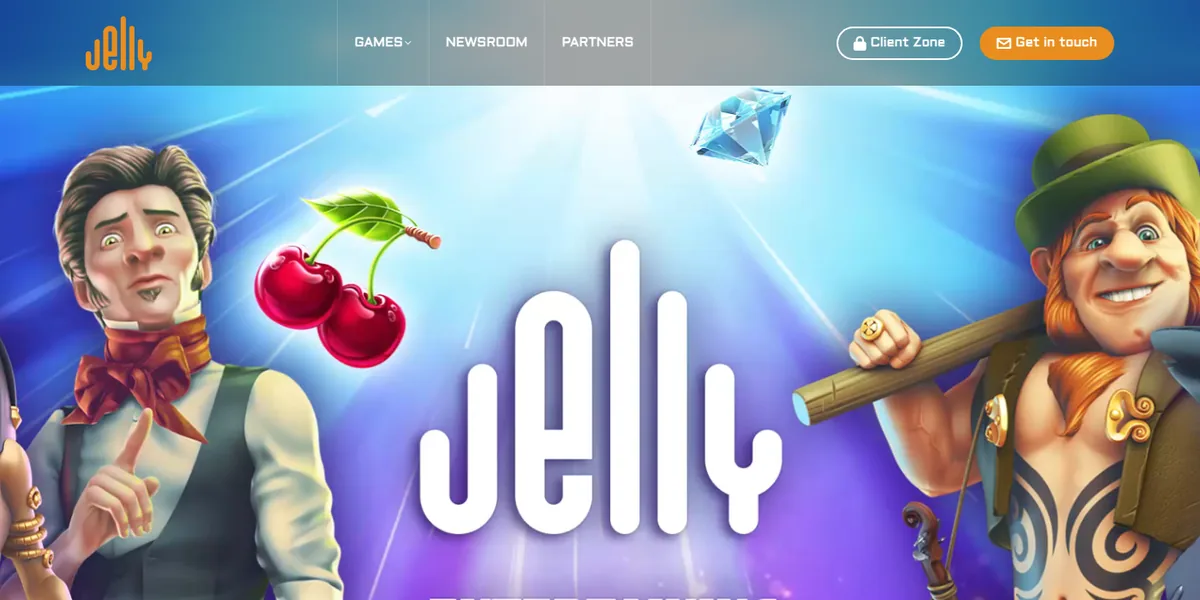 Jelly Entertainment&rsquo;s official website, jellyentertainment.com