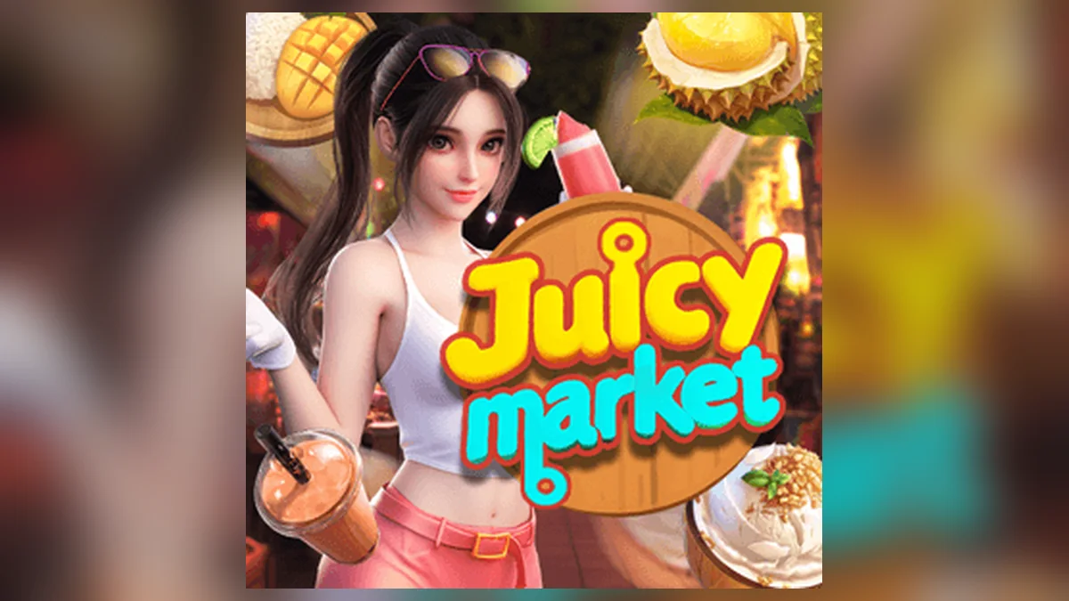 Juicy Market complete branded game thumbnail by Spadegaming