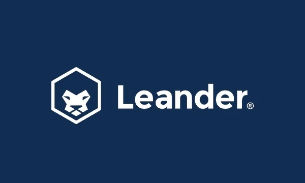 Leander Games logo