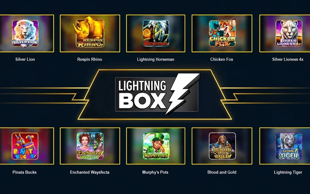 Lightning Box Slots: Silver Lion, Respin Rhino & More