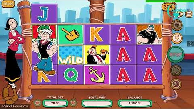 Popeye and Olive Oyl video review by GamblerID