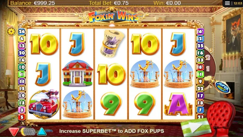 Foxin' Wins gameplay