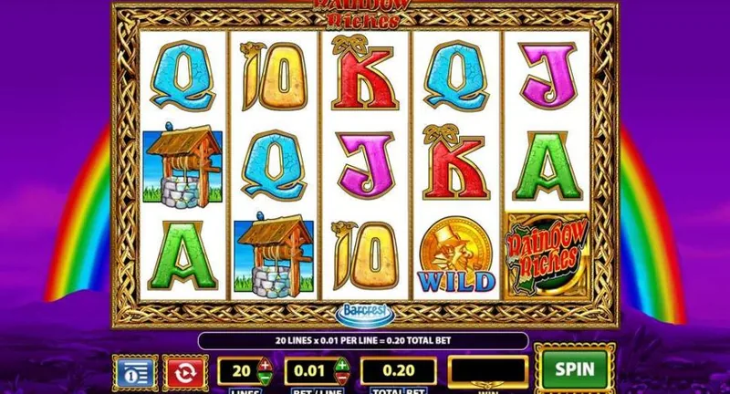 Rainbow Riches gameplay