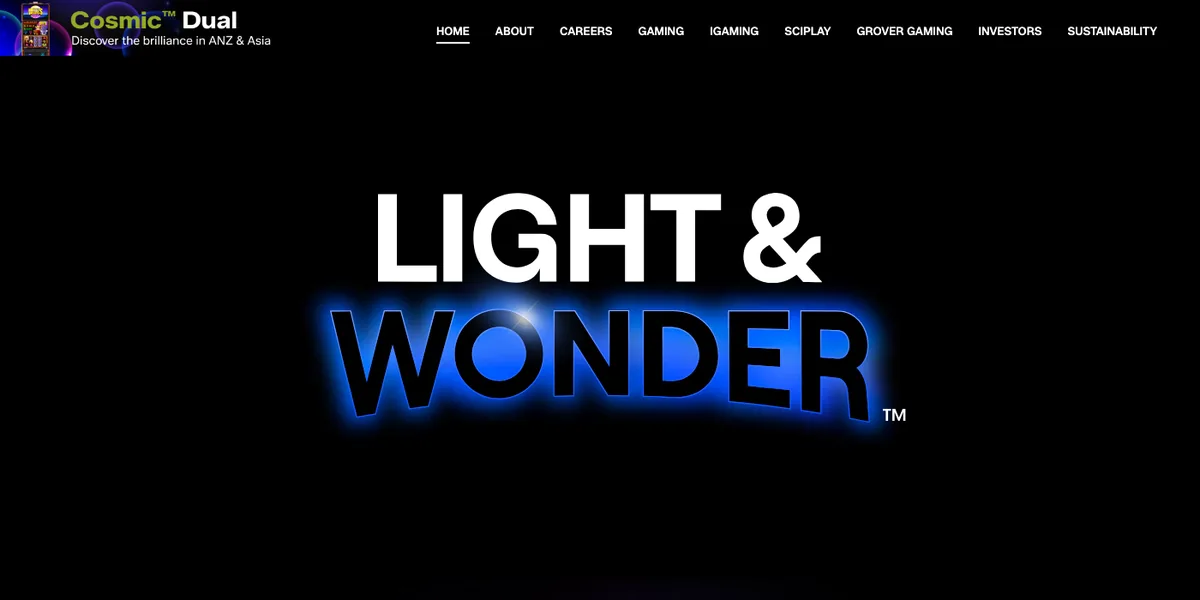 Light & Wonder's official website, lnw.com