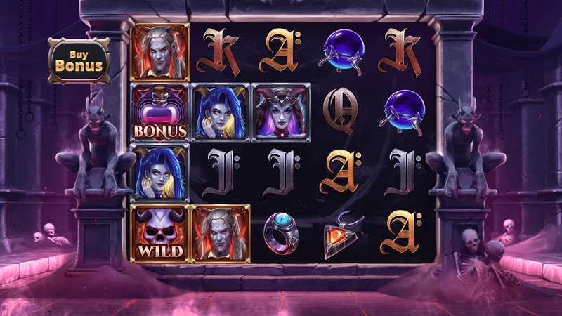 Lucky Lucifer slot gameplay — devilish themed reels