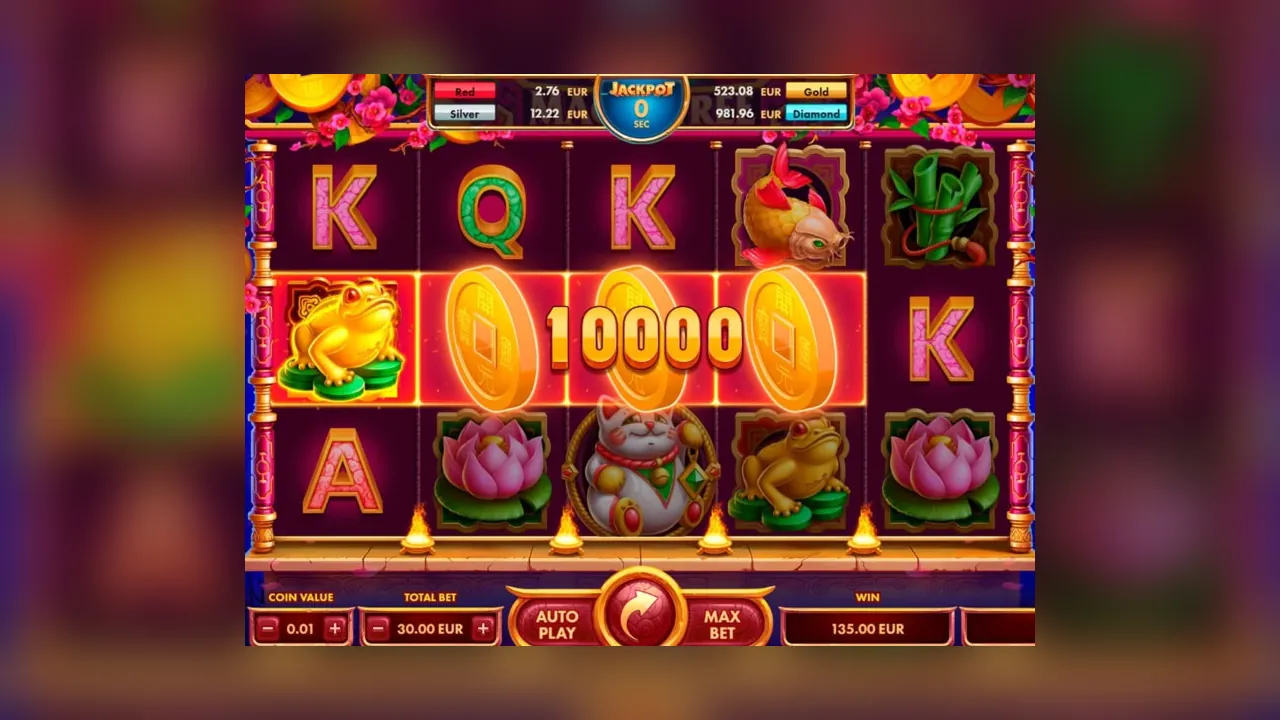 Magic Tree genuine loaded gameplay screen with the game interface visible