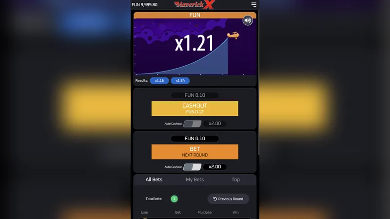 Maverick X gameplay screenshot