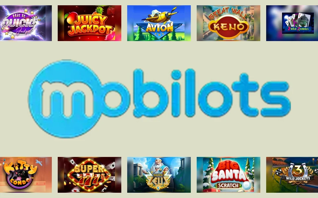 Mobilots Games: Hit It Quick, Avion & 93 Titles