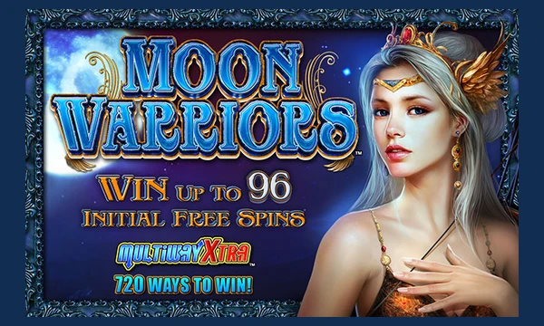 Moon Warriors slot logo