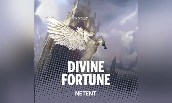 Divine Fortune slot logo — NetEnt