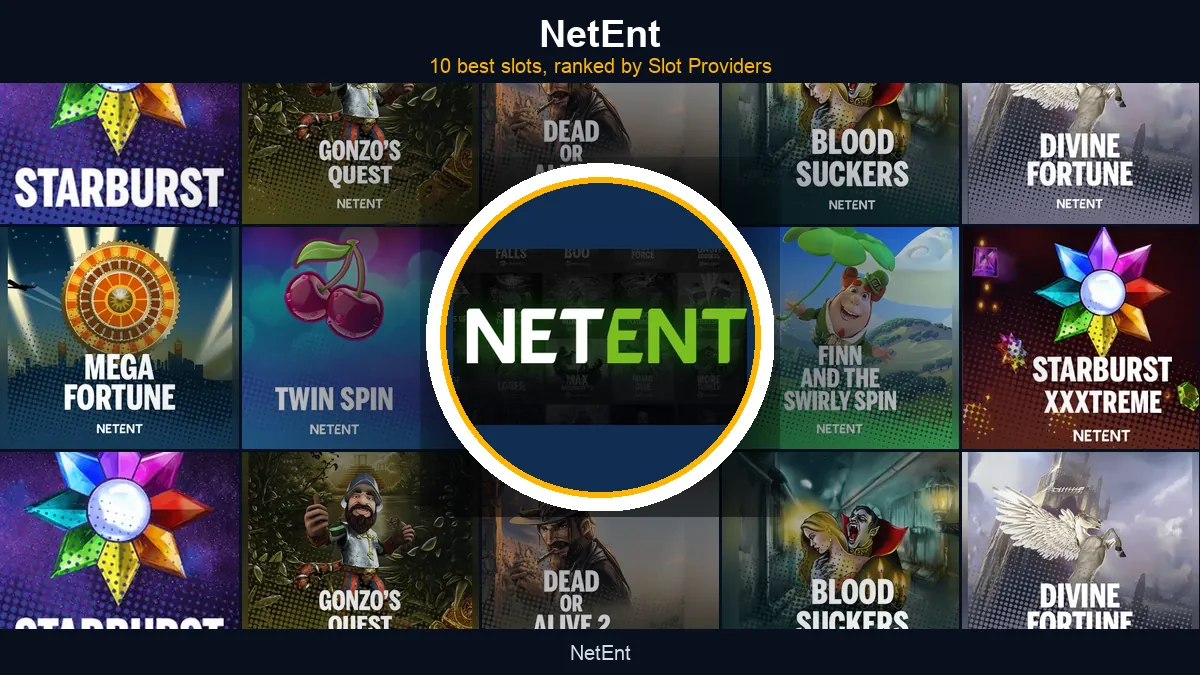 NetEnt - best slots at a glance