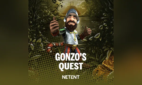 Gonzo's Quest slot logo — NetEnt